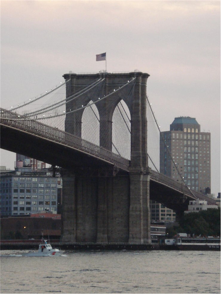 Picture Of Brooklyn Bridge From Manhattan New York