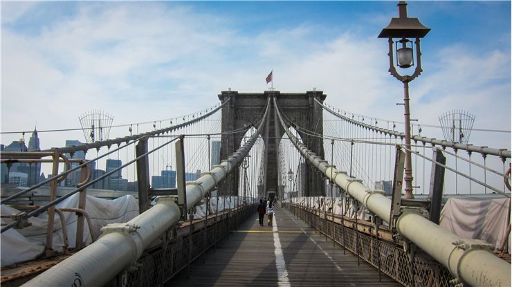 Picture Of Brooklyn Bridge Walking Cross It