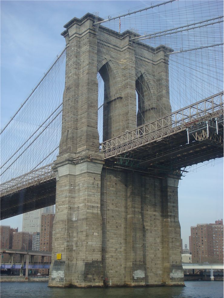 Picture Of Brooklyn Bridge Water Front