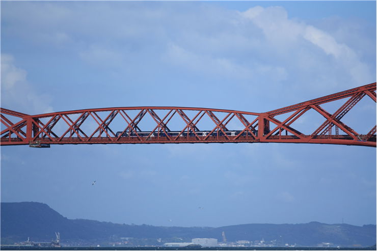 Picture Of Forth Rail Bridge In Schotland