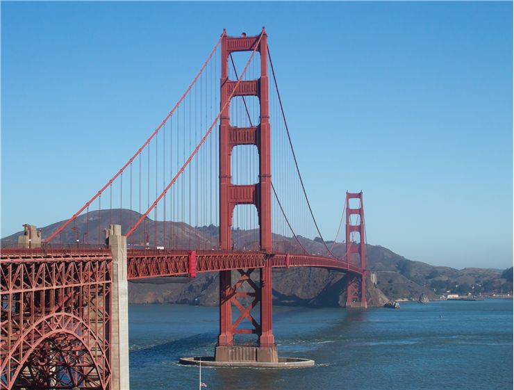 Picture Of Golden Gate Bridge Landmark