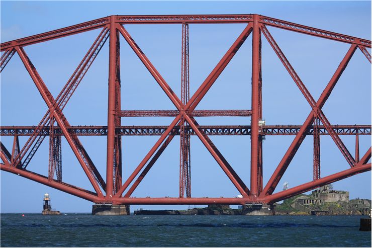 Picture Of Part Of Forth Rail Bridge