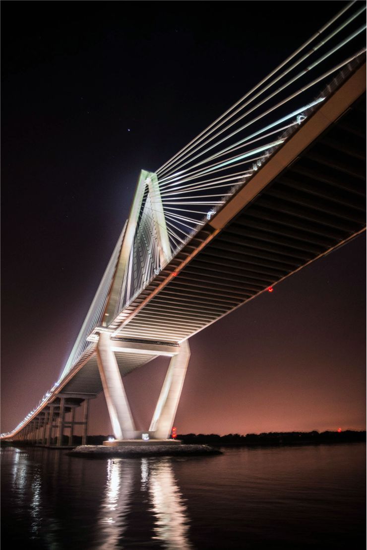 Picture Of Ravenel Bridge In Charleston Cooper River Bridge