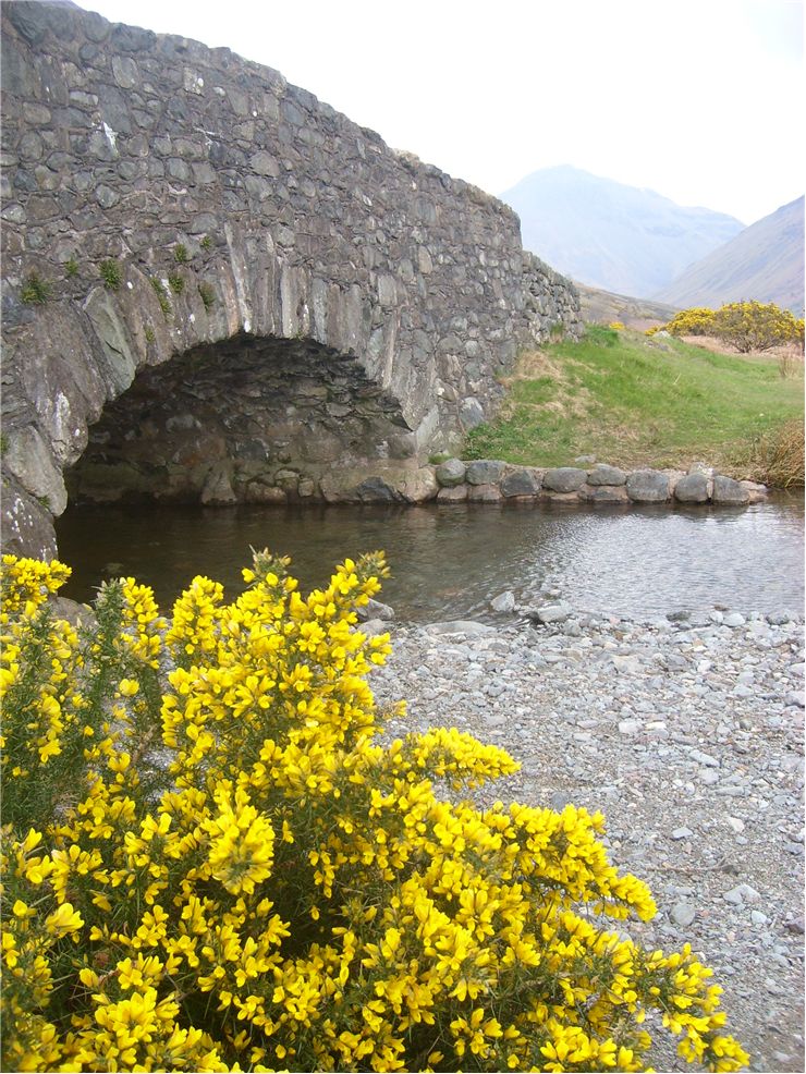 Picture Of Rocky Bridge In The English Countryside