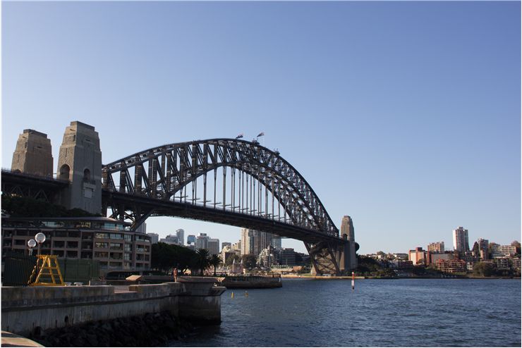 Picture Of Sydney Harbour Bridge Down Under