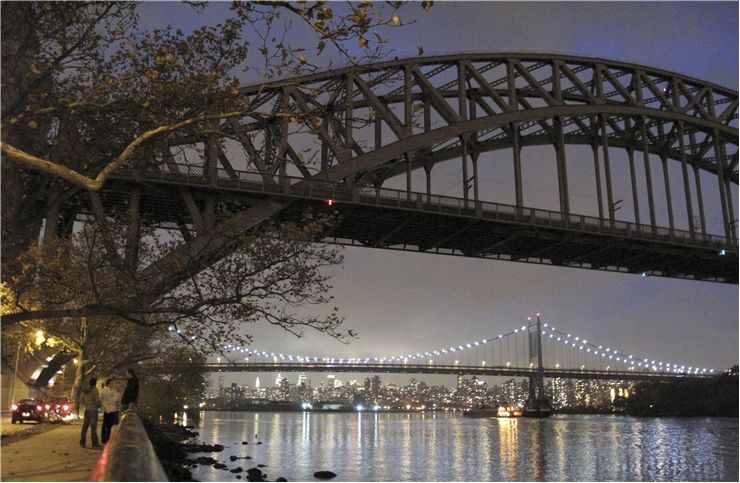 Sydney Harbour Hell Gate Fro Astoria Park