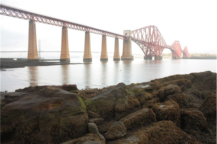 Picture Of View Of The Forth Rail Bridge